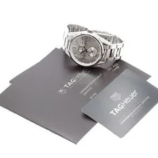 TAG Heuer — TAG Heuer Carrera WAR5011-0 41mm SS Silver Dial Automatic GMT Date #C276 — Watch — resale
