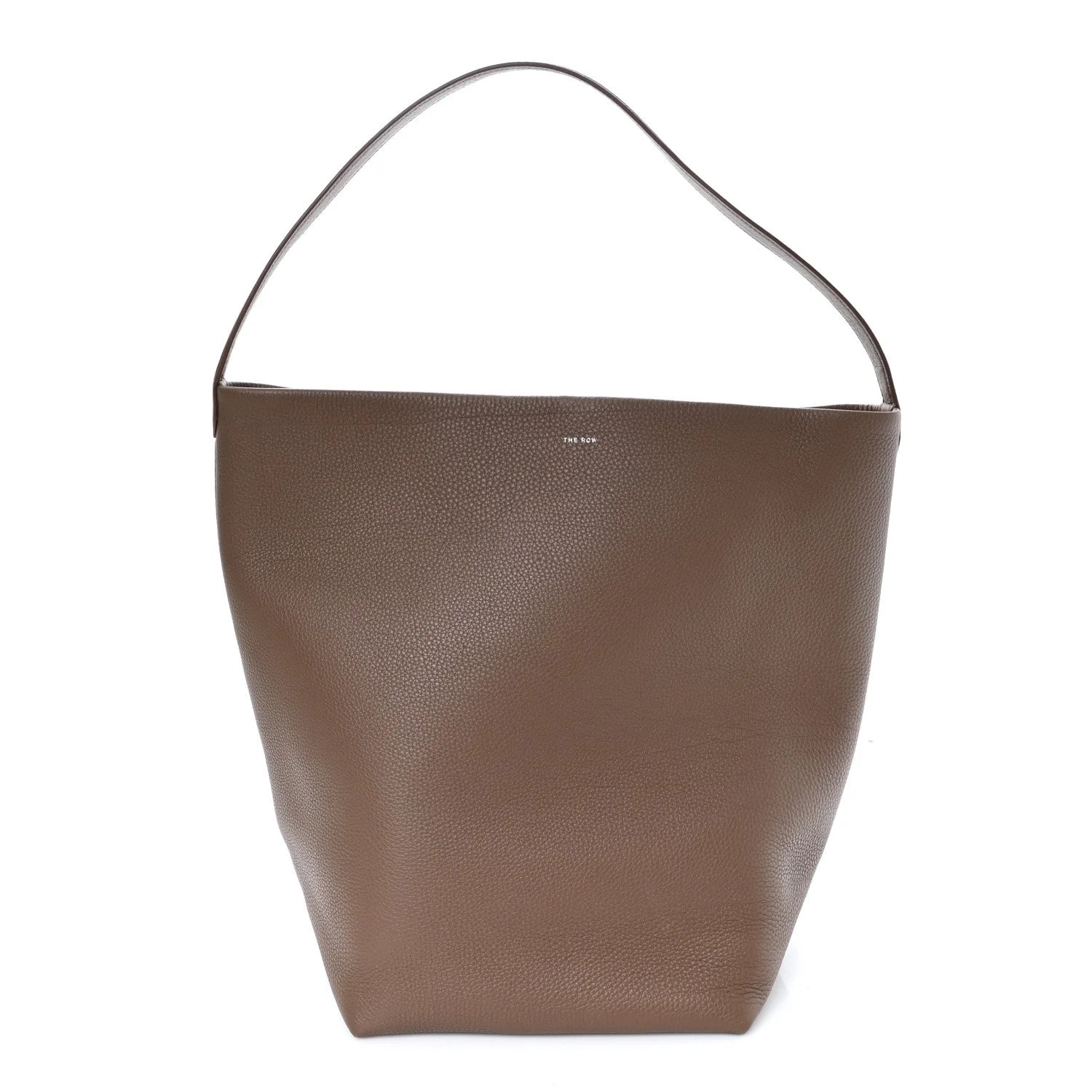 The Row — Grained Large N/S Park Dark — Handbag — resale