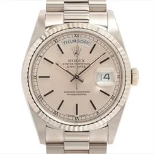 Rolex — Rolex Day Date 36 18239 WG AT Silver-Face — Watch — resale