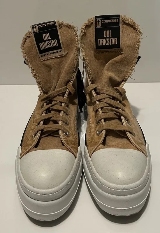 Converse — Converse X Rick Owens Drkshdw DBL Drkstar — Sneaker — resale