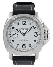 Panerai — Panerai Luminor Marina PAM00113 White Dial Stainless Steel 44MM Manual Wind — Watch — resale