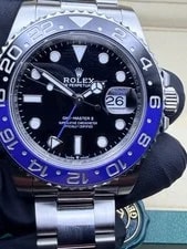 Rolex — Rolex GMT-Master II 126710BLNR Silver Oyster Bracelet With Blue and Black Bezel — Watch — resale