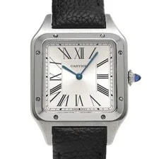 Cartier — Cartier Santos Dumont LM WSSA0022 Watches / Silver Quartz — Watch — resale