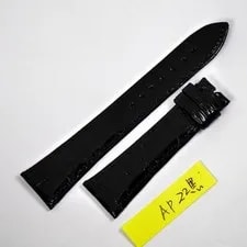 Audemars Piguet — Audemars Piguet Croc Leather Strap 22mm Black Unused Replace Band — Watch — resale