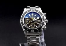 Breitling — Breitling Superocean Chronograph II 44mm A13341 Auto Box & Manuals Black Dial — Watch — resale