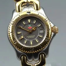 TAG Heuer — TAG Heuer S/el S95.208M Date Grey Dial Gold Silver Quartz 26mm — Watch — resale