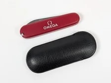 Omega — Vtg Victorinox Omega Swiss Army Knife 2 Blades — Watch — resale