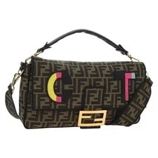 Fendi — Fendi Mamma Baguette 2way Auth 185598SM — Handbag — resale