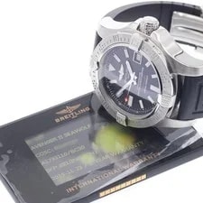 Breitling — Breitling Avenger II Seawolf A17331 44mm SS Black #C5717 — Watch — resale