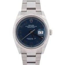 Rolex — Rolex Datejust 36mm Blue Dial Ref — Watch — resale