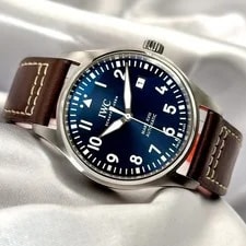 IWC — IWC Pilot's Mark Xviii "Le Petit Prince" 40mm Blue Dial IW327010 Full Set — Watch — resale