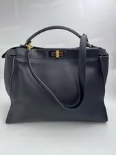 Fendi — Fendi Peekaboo Handle Crossbody Auth — Handbag — resale