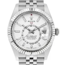Rolex — Rolex Sky-dweller 336934 White 5 Row Jubilee Bracelet Random Number Second H... — Watch — resale