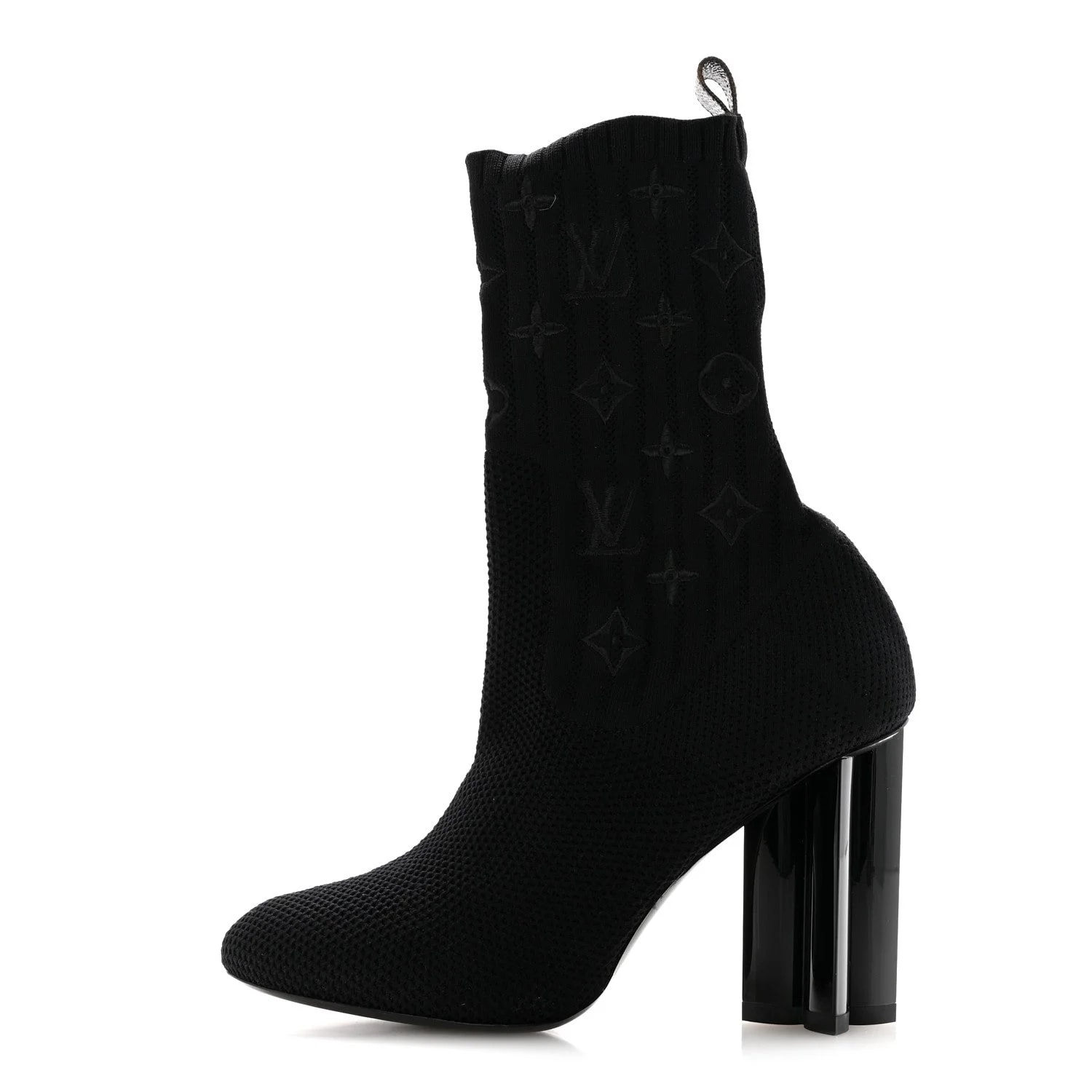 Louis Vuitton — Stretch Fabric Silhouette Ankle 38 — Designer Shoe — resale