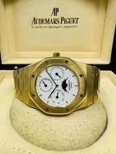 Audemars Piguet — Audemars Piguet Royal Oak Perpetual Calendar Yellow Gold 25654BA — Watch — resale