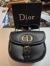 Dior — Christian Dior Small Saddle Crossbody Hardware Adjustable Strap — Handbag — resale
