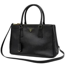 Prada — Prada Galleria Logo Plate 2WAY — Handbag — resale
