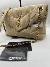 Saint Laurent — ! Yves Saint Laurent Small Lou Puffer , 577476 $3350 — Handbag — resale