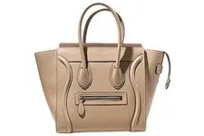 Celine — Celine Luggage Shopper Drummed Calf Dune Made in Italy /●☆ — Handbag — resale