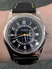 Patek Philippe — Patek Philippe Calatrava Automatic Black and Yellow Ref.6007G-001 — Watch — resale