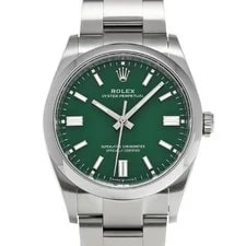 Rolex — Rolex Oyster Perpetual 36 126000 36mm Stainless Steel Green #WW3503 — Watch — resale