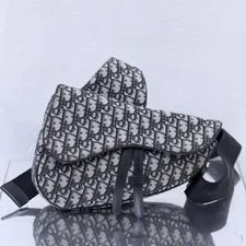 Dior — Dior Saddle Iconic Embroidered Print Monogram - Very Good #6XG2IQ — Handbag — resale