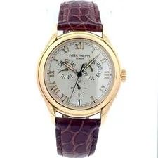 Patek Philippe — 18K Patek Philippe Automatic Annual Calendar - 5035J Service Box — Watch — resale