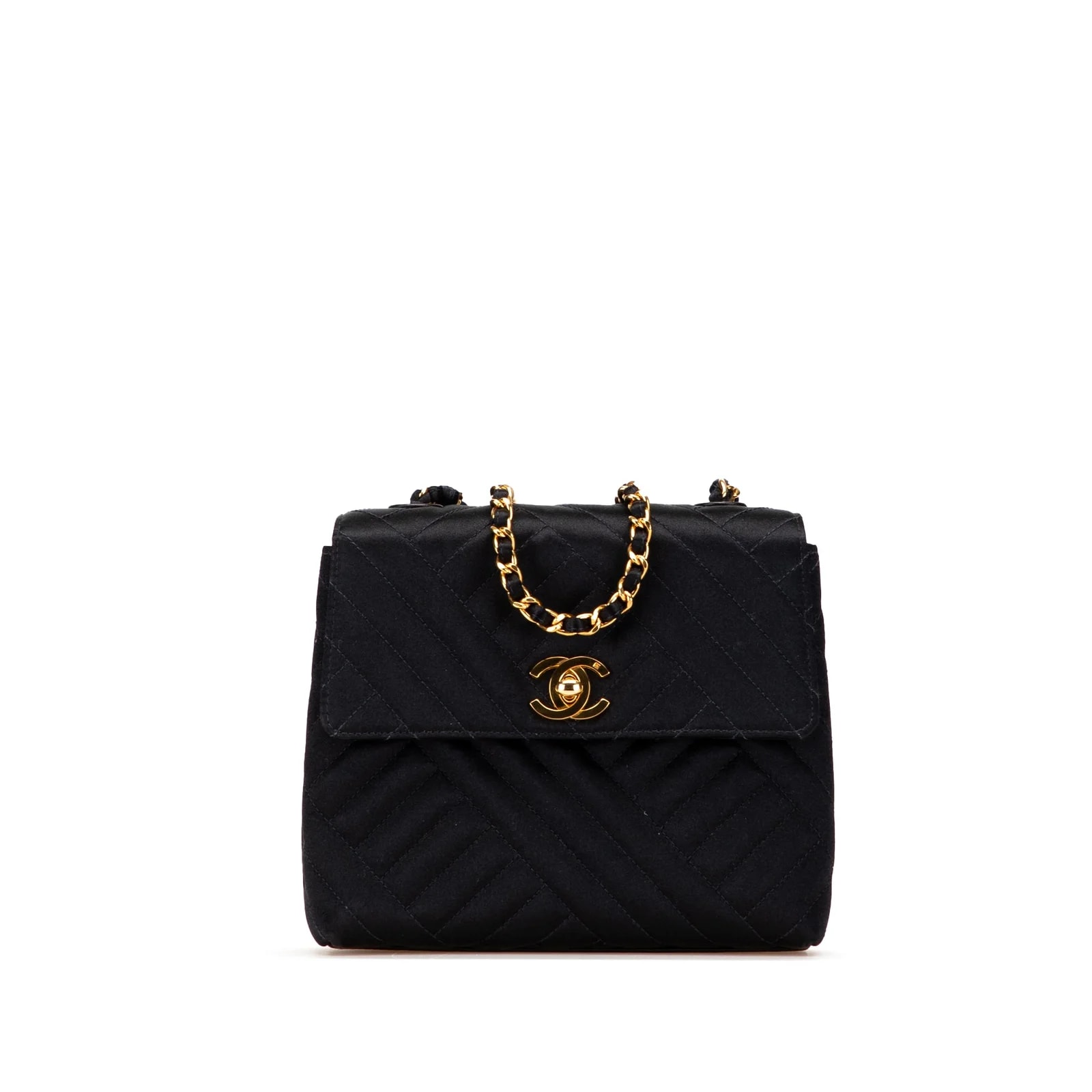 Chanel — Square Diagonal Single Flap — Handbag — resale