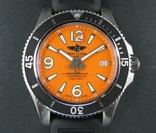 Breitling — Breitling SuperOcean Automatic 42 A17366 Orange Dial — Watch — resale