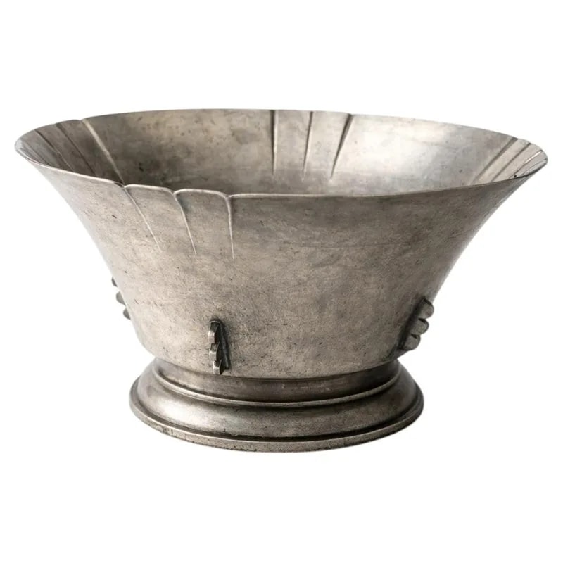 CG Hallberg — Art Deco Swedish Bowl By Sylvia Stave for CG Hallberg, 1934 — decorative_object — resale