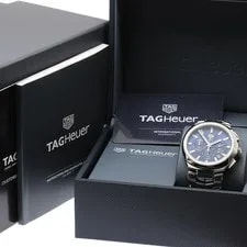 Tag Heuer — TAG Heuer Link CBC2112 41mm SS Automatic Blue Dial Chronograph Date #C144 — Watch — resale