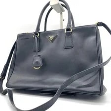 Prada — Prada Galleria 2way Triangle Plate — Handbag — resale