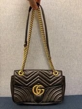 Gucci — Gucci 🖤GG🖤Marmont Medium in Matelasse — Handbag — resale