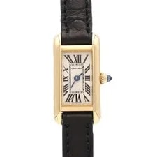 Cartier — Authentic Cartier Tank Française SM YG W5000256 YG Quartz #230-000-517-1711 — Watch — resale