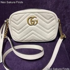 Gucci — Gucci GG Marmont - Authentic, Good Condition, Japan O — Handbag — resale