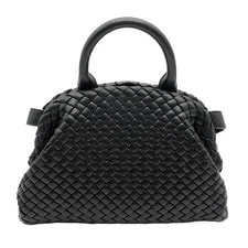 Bottega Veneta — Bottega Veneta Handle Coin 2WAY 651556 Lamb Blac — Handbag — resale
