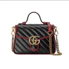 Gucci — Gucci GG Marmont Series Marmont Logo Color-Blocked - Very Good #1VSAUB1 — Handbag — resale