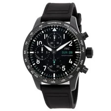 IWC — IWC Pilot Performace Chronograph "AMG Petronas F1" Automatic Black Dial — Watch — resale