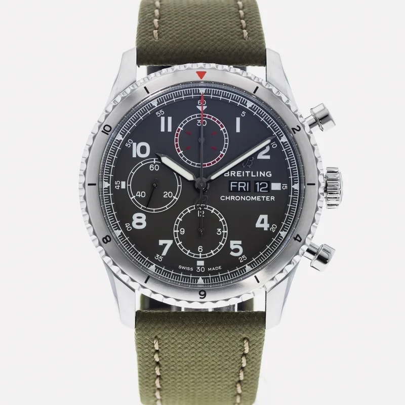 Breitling — Breitling Aviator 8 Autom Chrono Curtiss Warhawk Edition 43 A133161A1L1X2 — Watch — resale