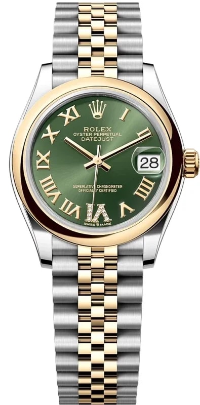 Worldofluxuryus — Rolex Datejust Stainless Steel & 18K Yellow Gold Lady's — Watch — resale