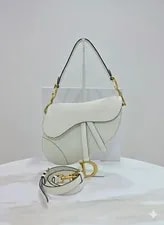 Dior — Full Set Dior Saddle Medium Latte From Japan — Handbag — resale