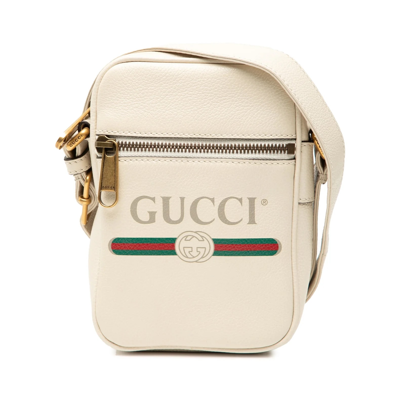 Gucci — Mini Grained Logo Crossbody — Handbag — resale