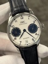 IWC — IWC Portugieser Silver - IW500715 Box Papers Auto — Watch — resale