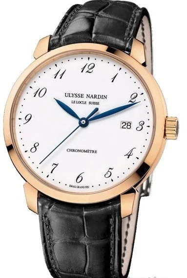 Worldofluxuryus — Ulysse Nardin Classico 18k Rose Gold — Watch — resale