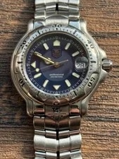 Tag Heuer — Working TAG Heuer WH1215-K1 Only. Blue Belt Damaged — Watch — resale