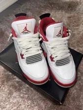 Jordan — Jordan Air 4 US 8 Mid Top Lace-Up — Sneaker — resale