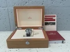 Omega — Omega Aqua Terra 41mm Card, Box & Papers Gray Dial Blue Rubber — Watch — resale