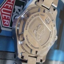 Tag Heuer — TAG HeUeR Aquaracer 300m Diver ~WAB1111~ Glass~Silver Dial~Bracelet — Watch — resale