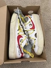 Off-White — 8.5M Clean Off-White X Blazer Low — Sneaker — resale