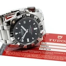 Tudor — Tudor Hydronaut 2 20040 40mm SS Black Dial Automatic Date #C7338 — Watch — resale